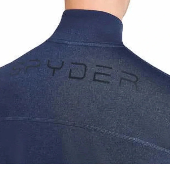 Spyder Active Performance Men's Pull Over Long Sleeve Shirt - Picture 3 of 14